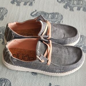 Hey Dude Women's Wendy Boho Grey Casual Shoes